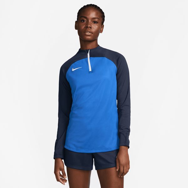 Nike Womens Academy Pro 22 Drill Top Royal/Obsidian